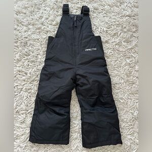 Arctix Kids Black Snow-Bib Overalls